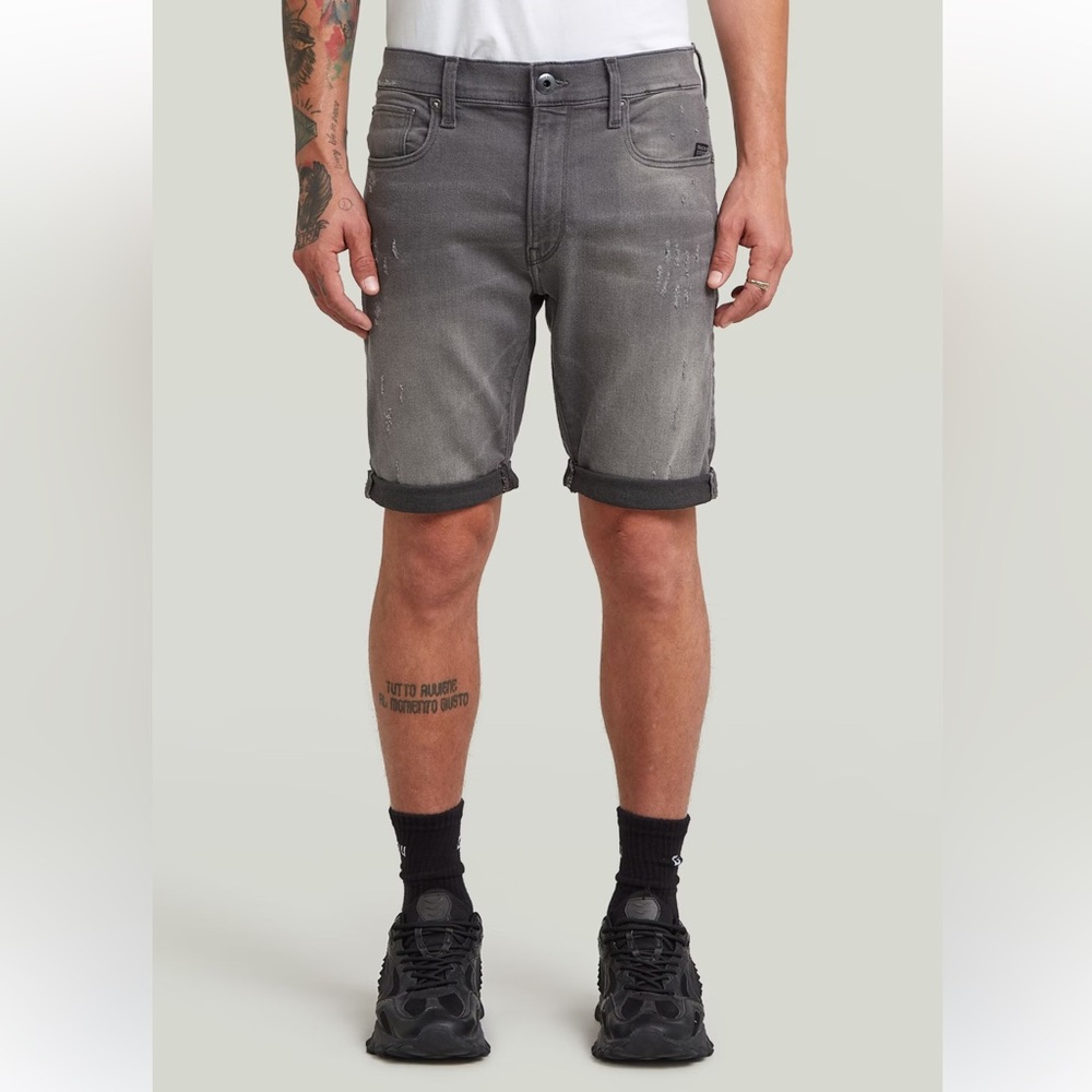 Men’s G-Star Raw 3301 Slim Shorts - Picture 2 of 6